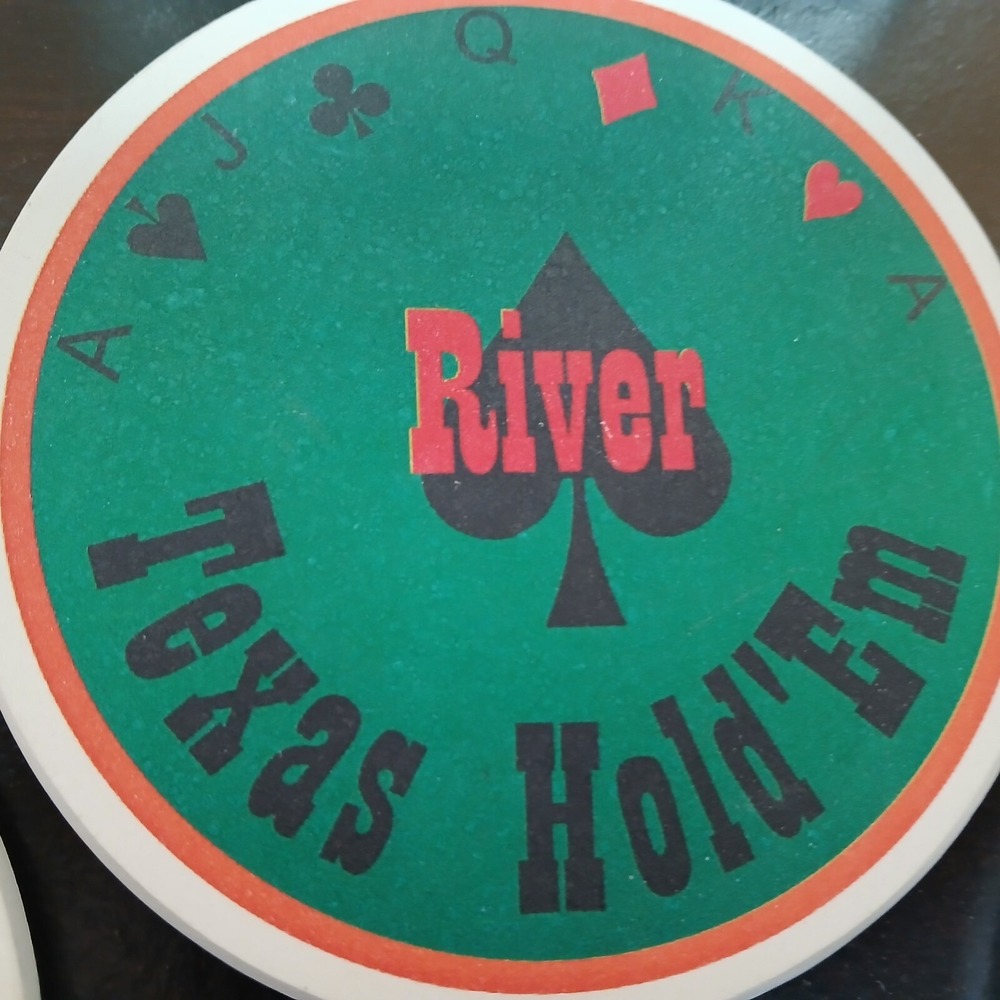 Set Of 4 Absorbent Stone Coasters - Texas Hold 'Em Poker By Coaster Stone - Picture 9 of 12